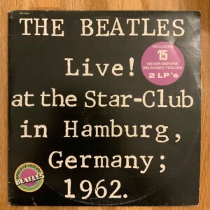 Schallplatte Beatles in Hamnirg