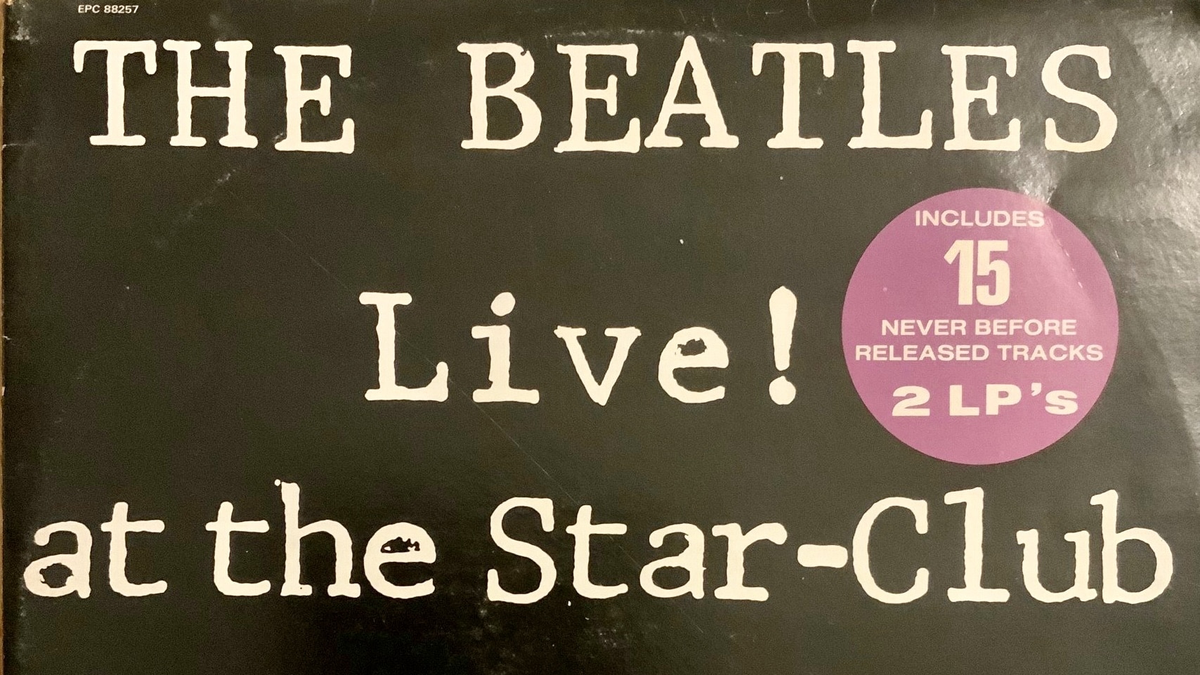 Schalplatte Beatles Live at the Starclub in Hamburg